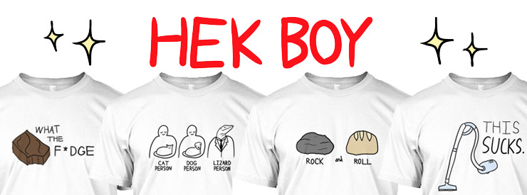HEK BOY tshirts